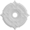 Ekena Millwork Attica Thermoformed PVC Ceiling Medallion (Fits Canopies up to 7 3/4"), 22"OD x 3 1/2"ID x 1"P CMP22AT - alternate 1